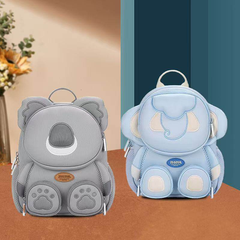 New Forest Animal Designer Children's Backpack Boys and Girls Kindergarten Baby Travel Backpack Fashion Breathable Backpack