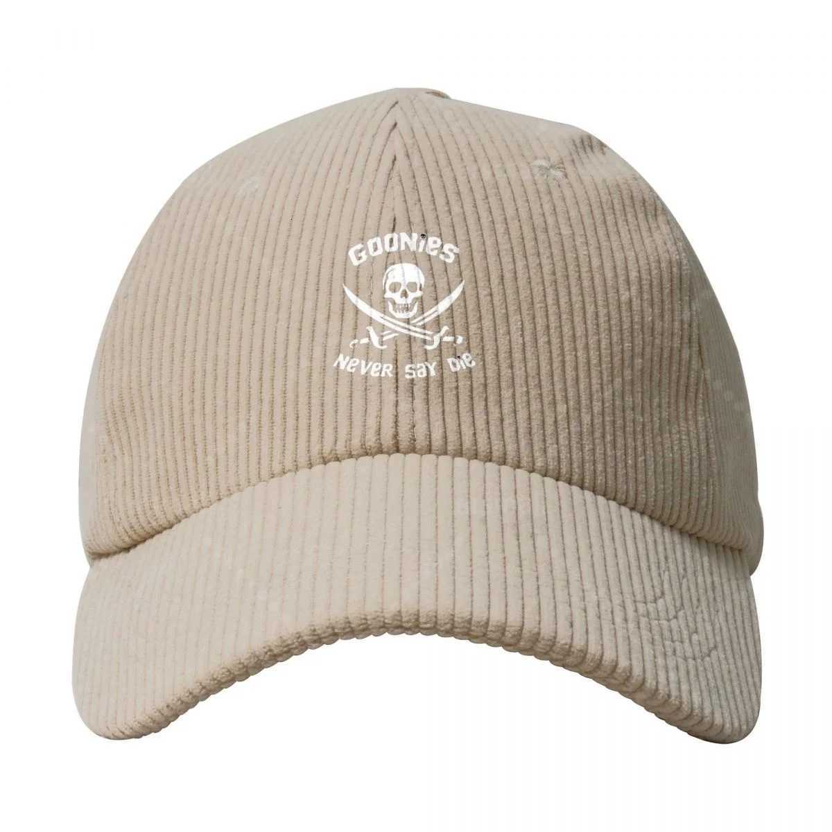 Cust Goonies Nr Say Die Baseball Soft Corduroy Trucker Hat All Day Adjustab Sports Hiking Dad HatsW251023