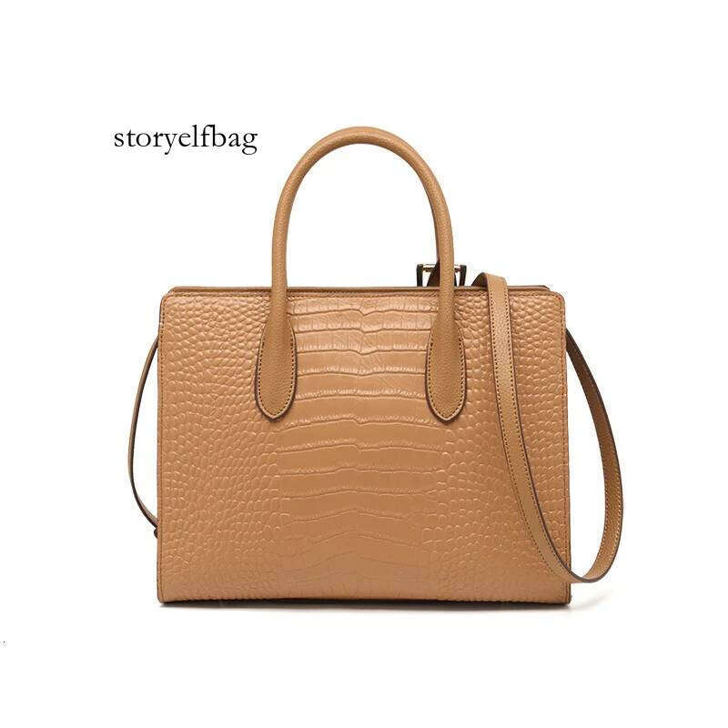 New Arrived Genuine Leather Handbag Classical Single Shoulder Bag Business Fashion Women Purses High Quality#YC361