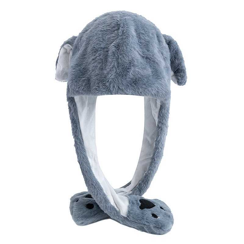 Hot Sa Unisex Funny Ear Hat Sty Coup Cute Ear Moving Up Men Wen Girls Rabbits Ears Plush Winter Lovely Hat W251023