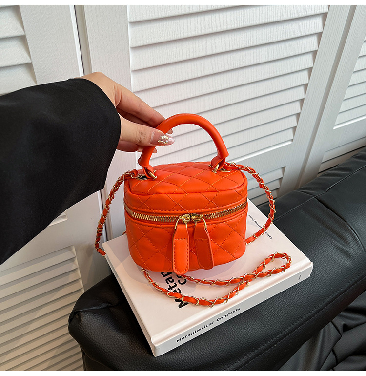 Luxury Brand Designer Bag Summer New Mini Bag For Women 2025 Quilted Chain Key Handbag Stylish Versatile Crossbody Bag