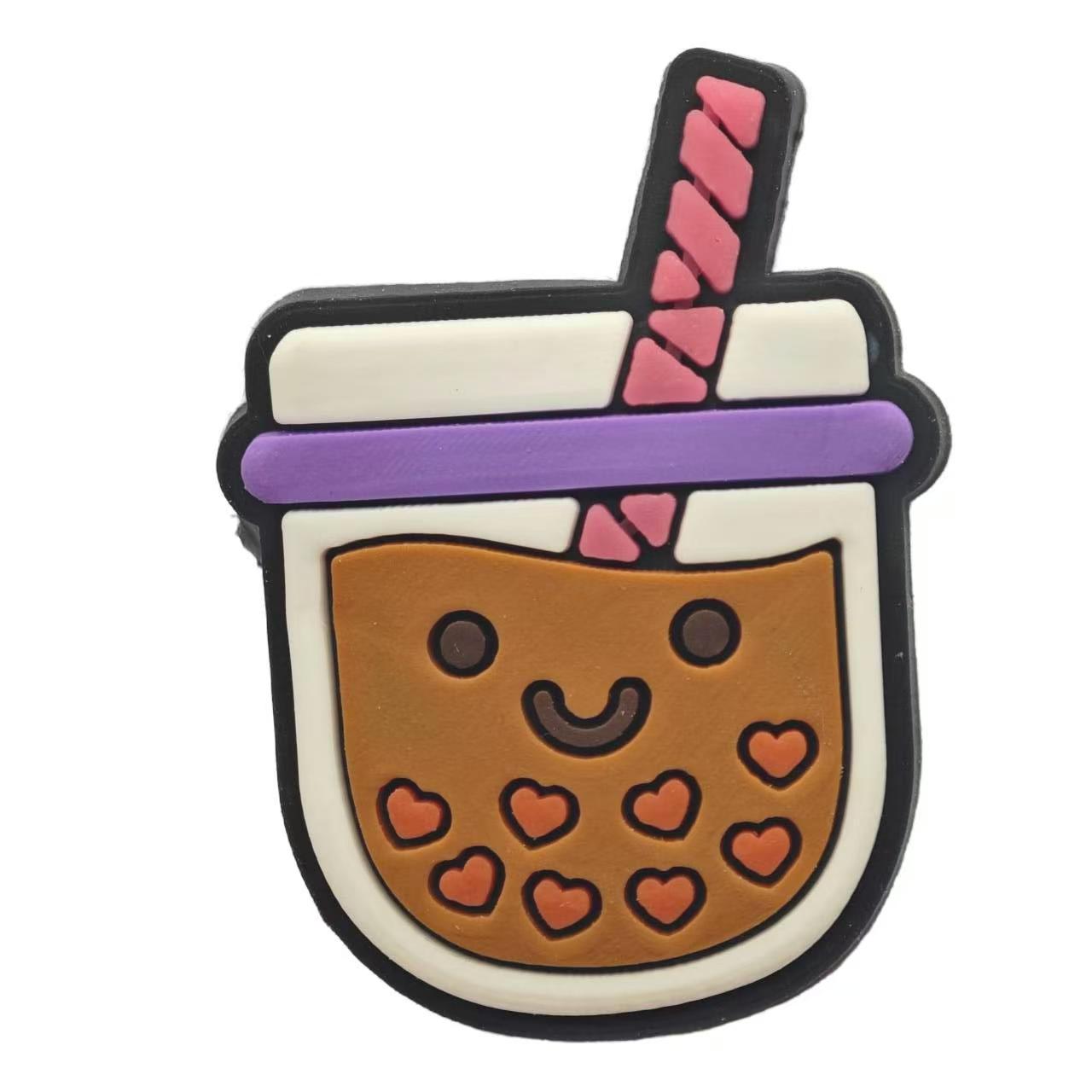 Cave shoes, shoe flowers, PVC decorative accessories, detachable DIY soft rubber shoes, buckle water cup style