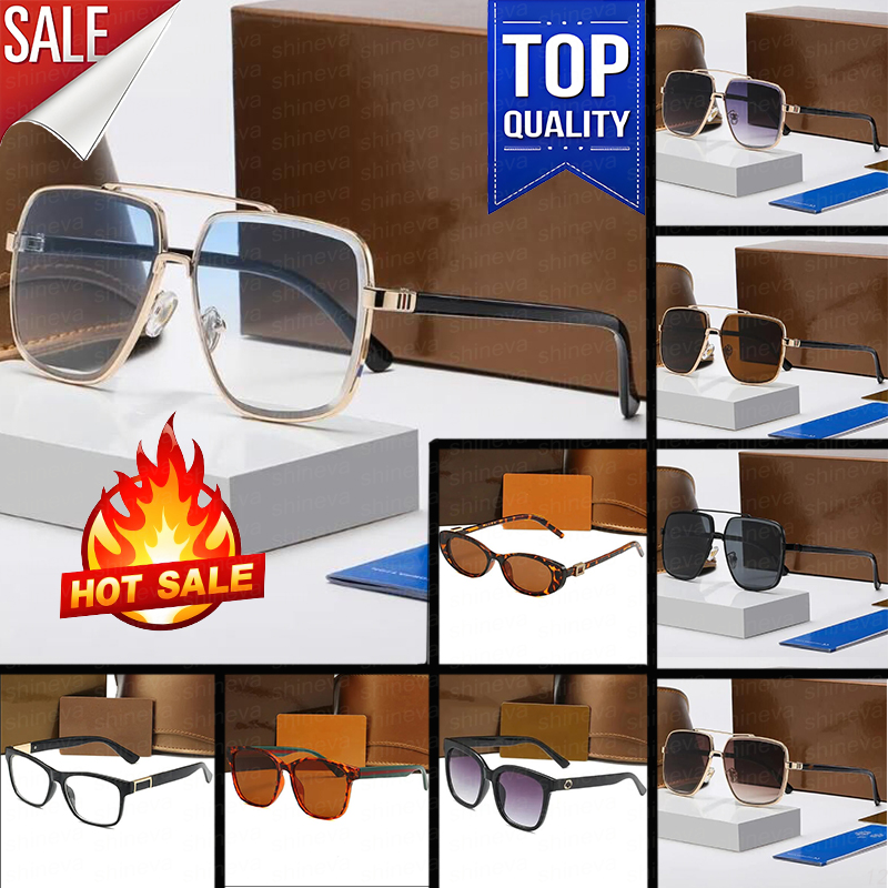 Designer Sunglasses for Women Men Luxury Classic Fashion Outdoor Driving Beach UV Protection UV400 with Original Box nice