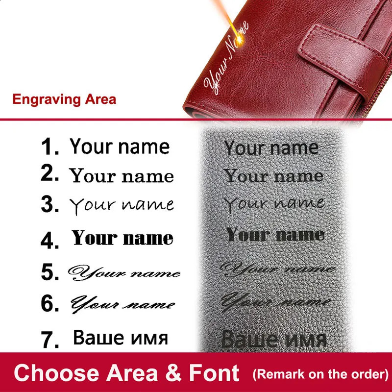 2024 Short Women Wallets Genuine Leather Zipper Coin Pocket Women Purse Name Engraved Quality Card Holder Kpop Female Wallet251023