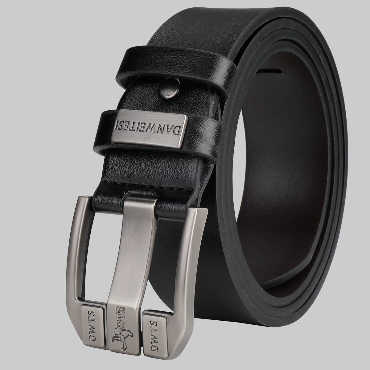 New mens belt mens highquality belt mens versatile belt luxurious needle buckle authentic vintage denim styleXJ251023