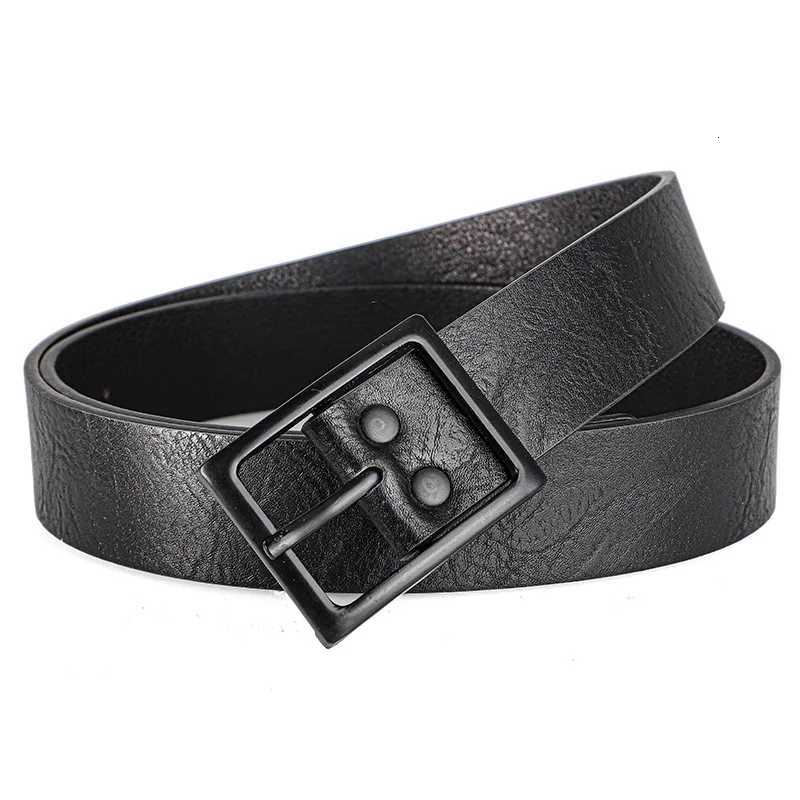 Fashion Leisure Simple Mens Belt HighQuality PU Leather Belt Luxury Metal Pin Buckle Accessory Design Accessory Belt Plus SizeXJ251023