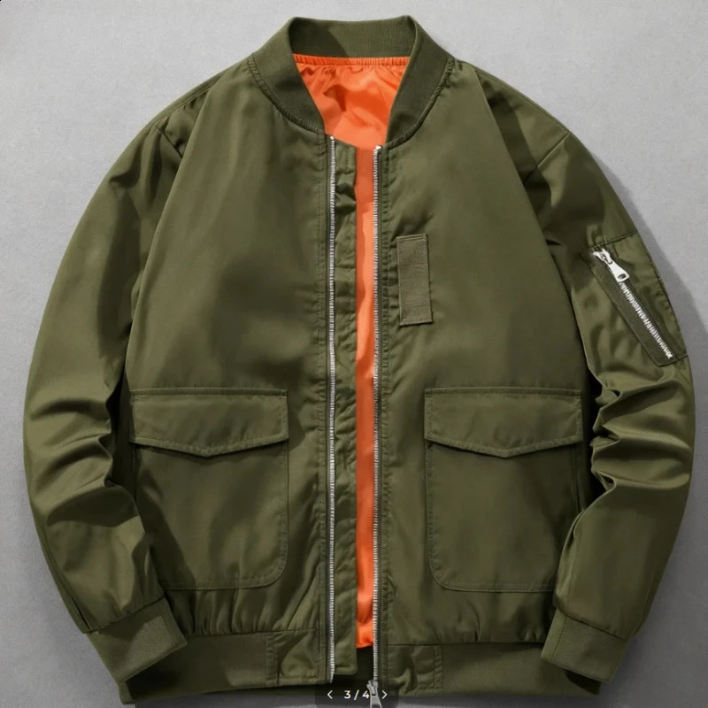 Autumn and Winter Jacket for Men Simple Handsome Highquality Casual Loose FashionableComfortable 251023