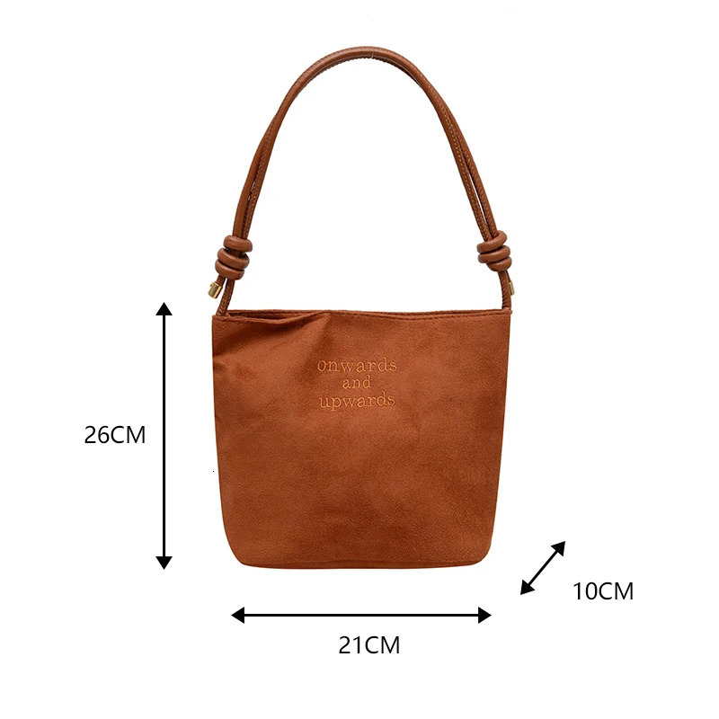 Velvet Handbag FallWinter Retro Sheepskin Womens Bag Trendy Crossbody Super Single Shoulder Bucket 251018