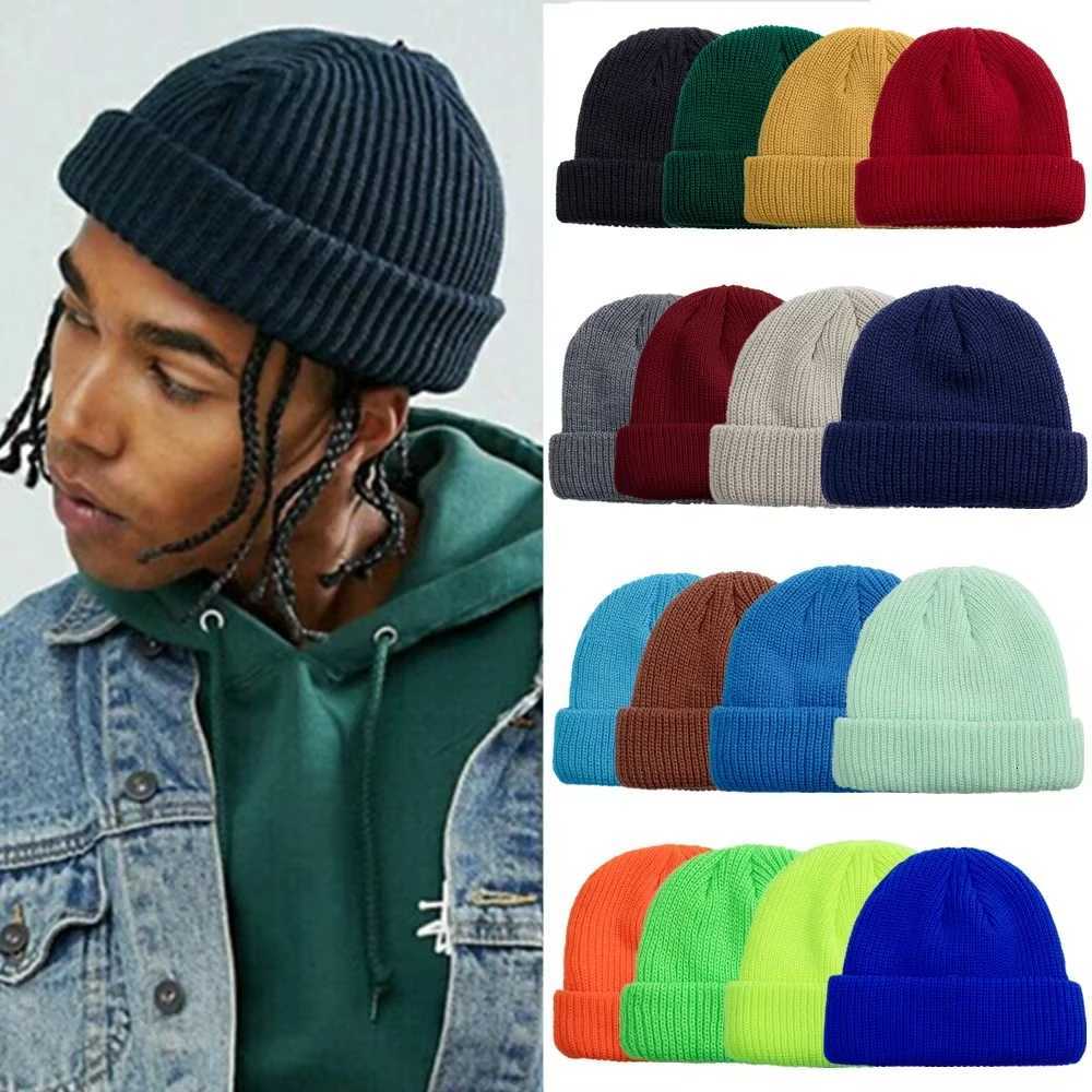 1pc Winter Warm Kids Knitted Hatoutdoor Solid Color Warm Woolen Beanie Caps for Boys and GirlsSuitable for Outdoor Daily WearXJ251023