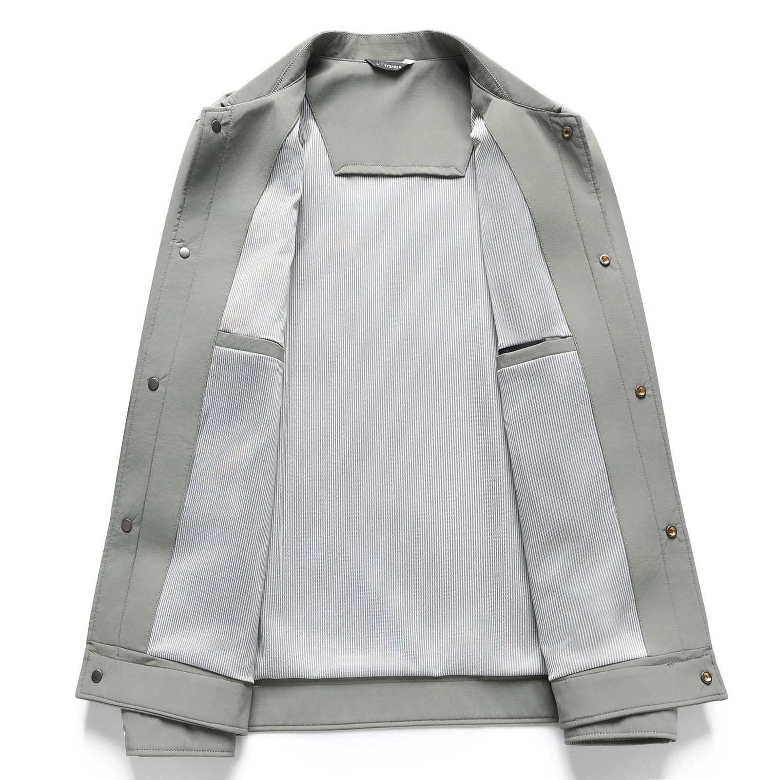 2025 Outdoor Mens Fashion Business Versatile Slimfitting Trendy Mountaineering Casual Executive Lapel Windproof Jacket W251023