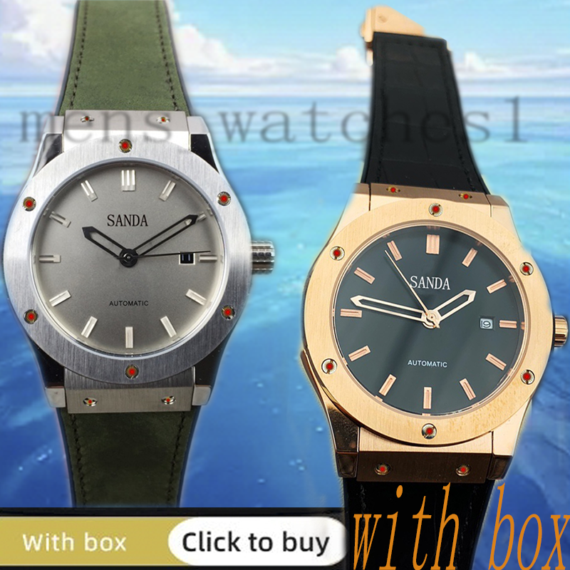 sports and leisure style designer luxury men's watch, high-quality automatic sports 42mm rubber/tape strap watches
