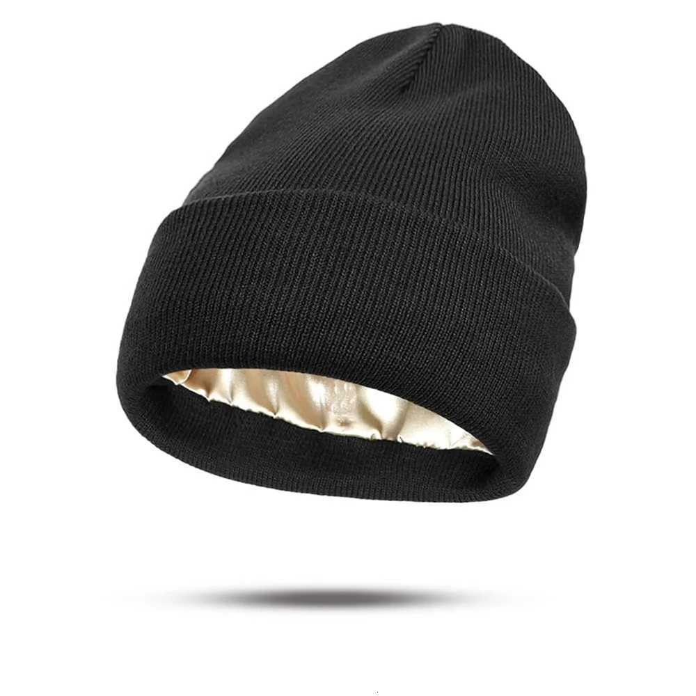 Winter Slouchy Beanie For Women Hair Friendly Non Static Knitted Hat Warm Loose Fit Cap Protects Hairstyle Cold WeatherXJ251023