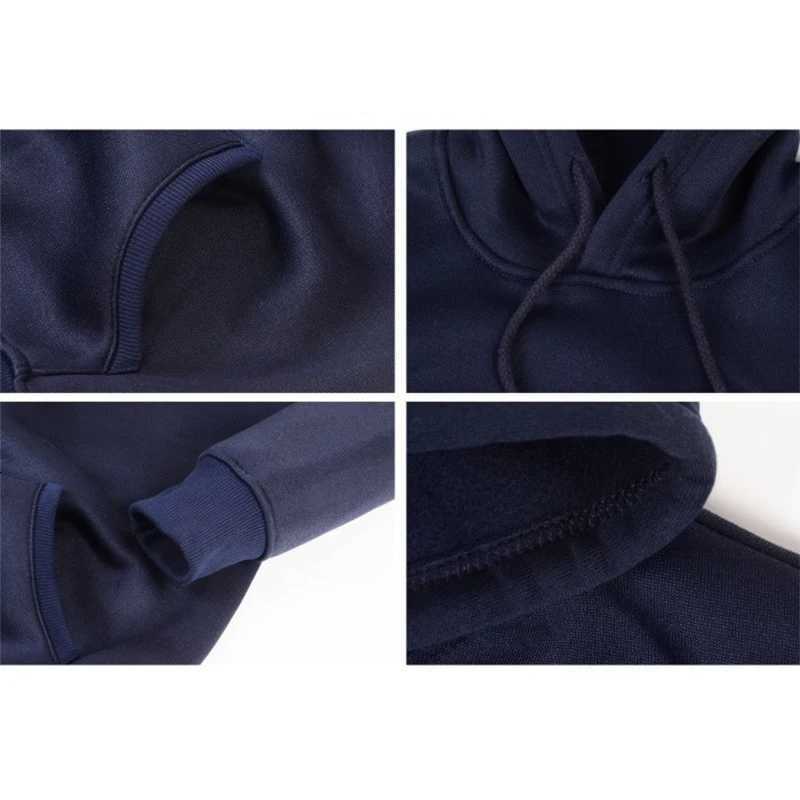 new mens solid grey Hoodies Autumn Long Sleeve Pullover Tops Casual Pocket Hoodies Unisex Outer Loose Sport WearT251023