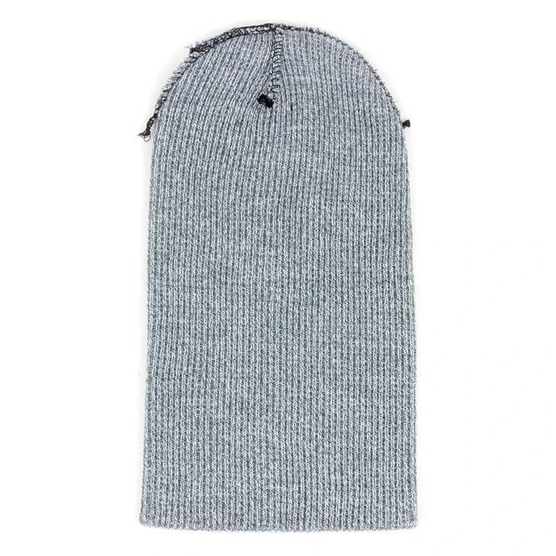 New Fashion Beanies for Men Solid Woon Thicke Knit Warm Hat Man Beanie Winter Hats Casual Hip Hop Unisex Skl sW251023