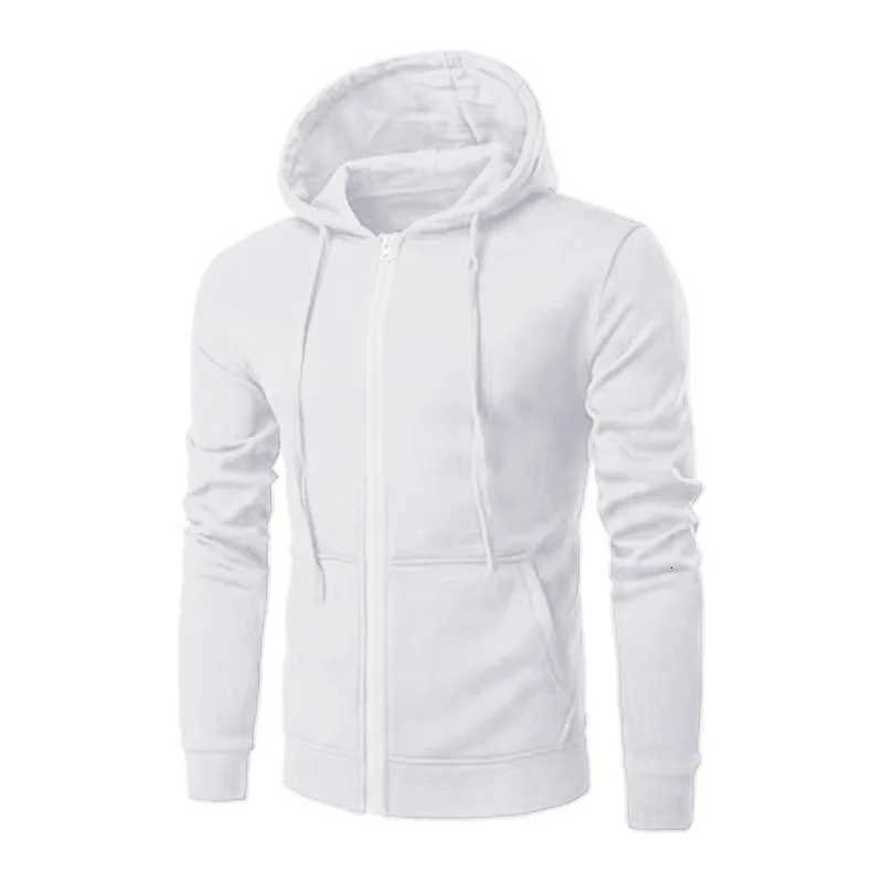 Autumn Men Sweatshirts Long Sleeve Jacket Hoodie Zipper Closure Jacket Male Hoodies Sweatshirt Slim Fit Male ClothingT251023