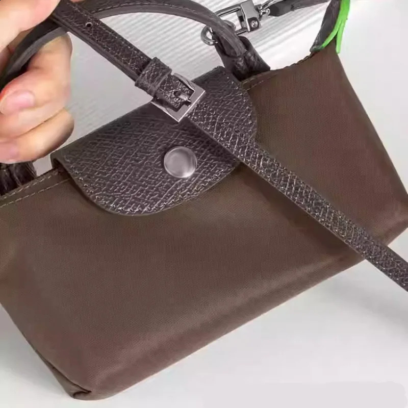 Leather Replacement Crossbody Bag Strap Fit for Longchamp Mini Earthy Color Shoulder Strap Without Punching Modification 251022