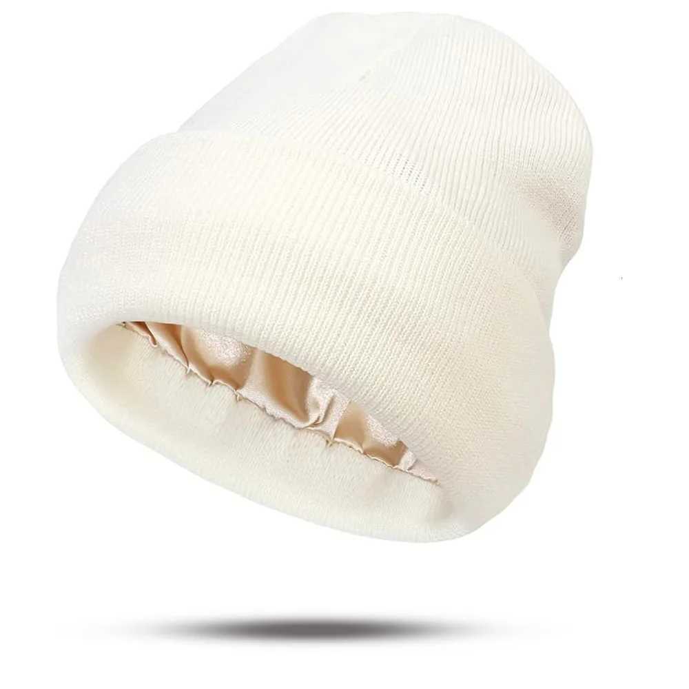 Winter Slouchy Beanie For Women Hair Friendly Non Static Knitted Hat Warm Loose Fit Cap Protects Hairstyle Cold WeatherXJ251023