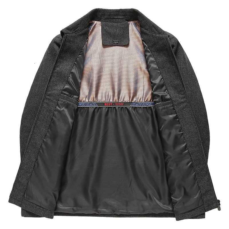 High Quality New Brand Casual Fashion Lapel Autumn Winter Mens Coat 2025 Men Clothing Fashion Jacket Solid Classic Windbreaker W251023