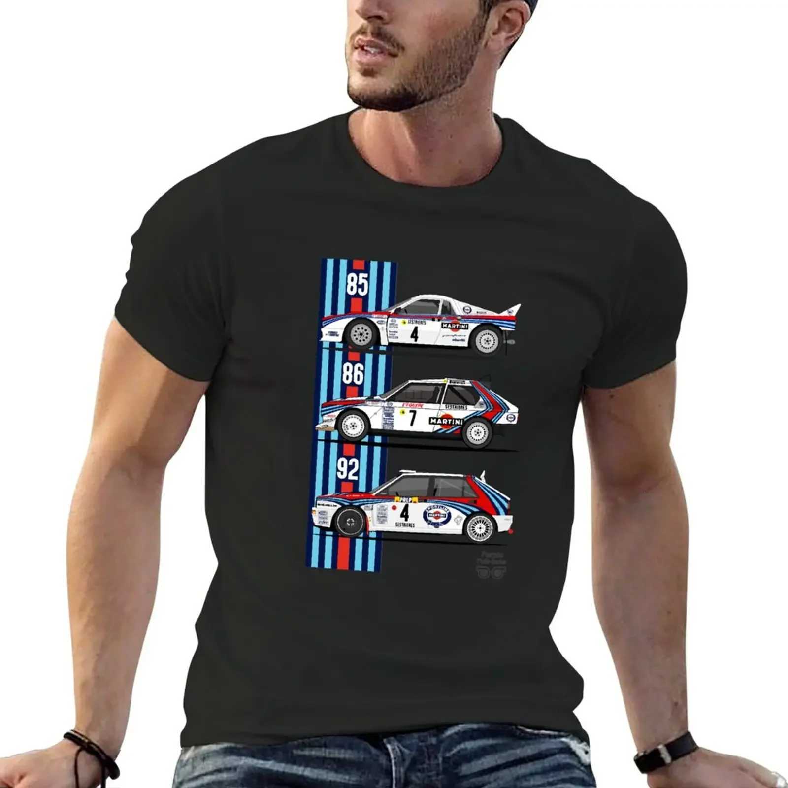 Lancia Martini trio Tshirt summer top graphics mens t shirts packXJ251023