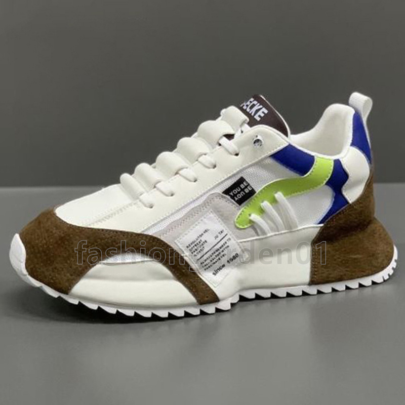 Designer Shoes Daily Sneakers Casual Mens Shoes Chic Grey Green Camel Durable Enhanced Support Chunky Sole Fashion Athletic Size 39-47
