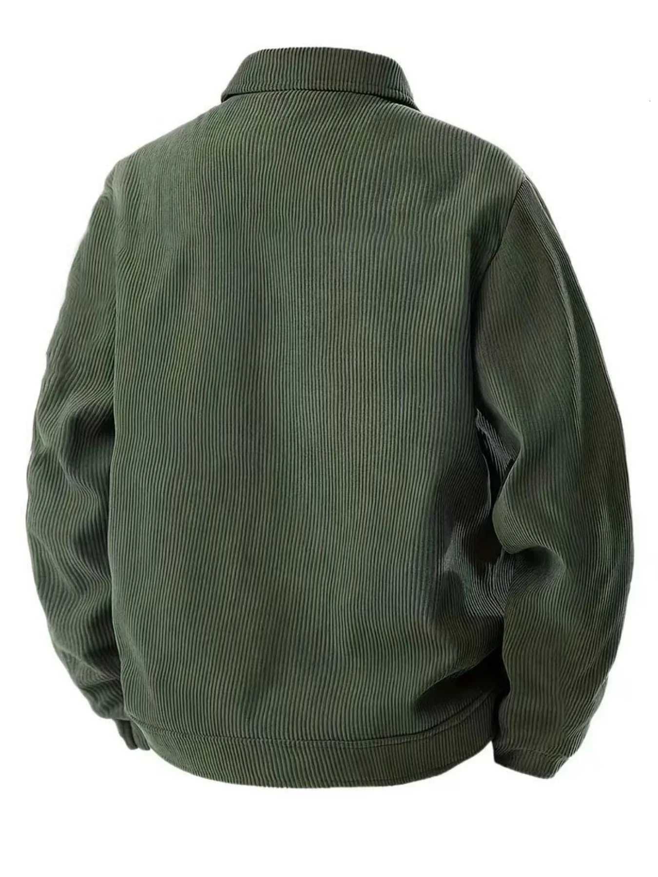 Mens Corduroy Jacket with Multiple Pockets Trendy And Stylish Fashionable Mens Corduroy Coat with Several Pockets W251023