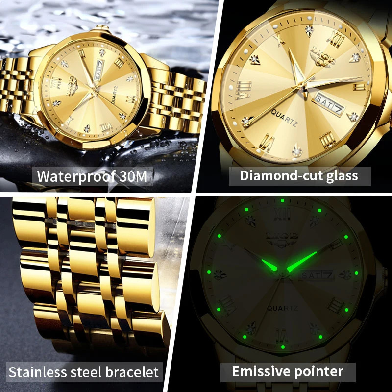 LIGE Fashion Quartz Wristwatches Casual Sport Military Watch For Women Top Waterproof Watch Ladies Relogio Feminino 251021