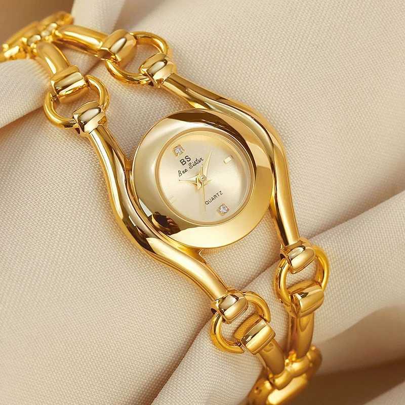 Women Bracelet Watches Top Brand Luxury Elegant Fashion For Ladies Wrist Watches Steel Quartz Female Clock Gold High QualityL251023