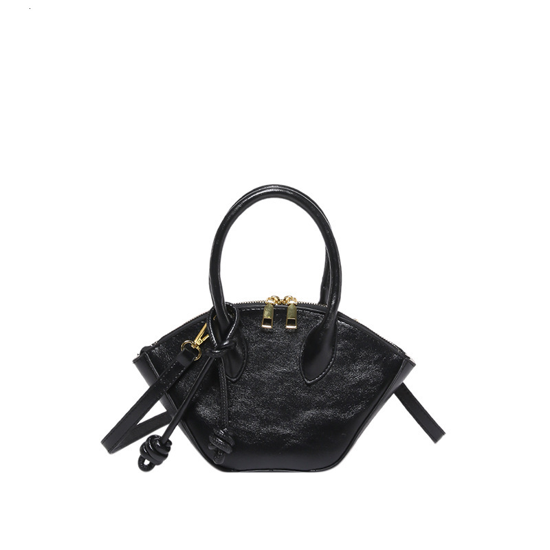 Luxury Brand Designer Bag Fashion Women 2025 Simple Office Small Tote Bag Autumn New Exquisite Handheld Crossbody Basket Bucket Bag