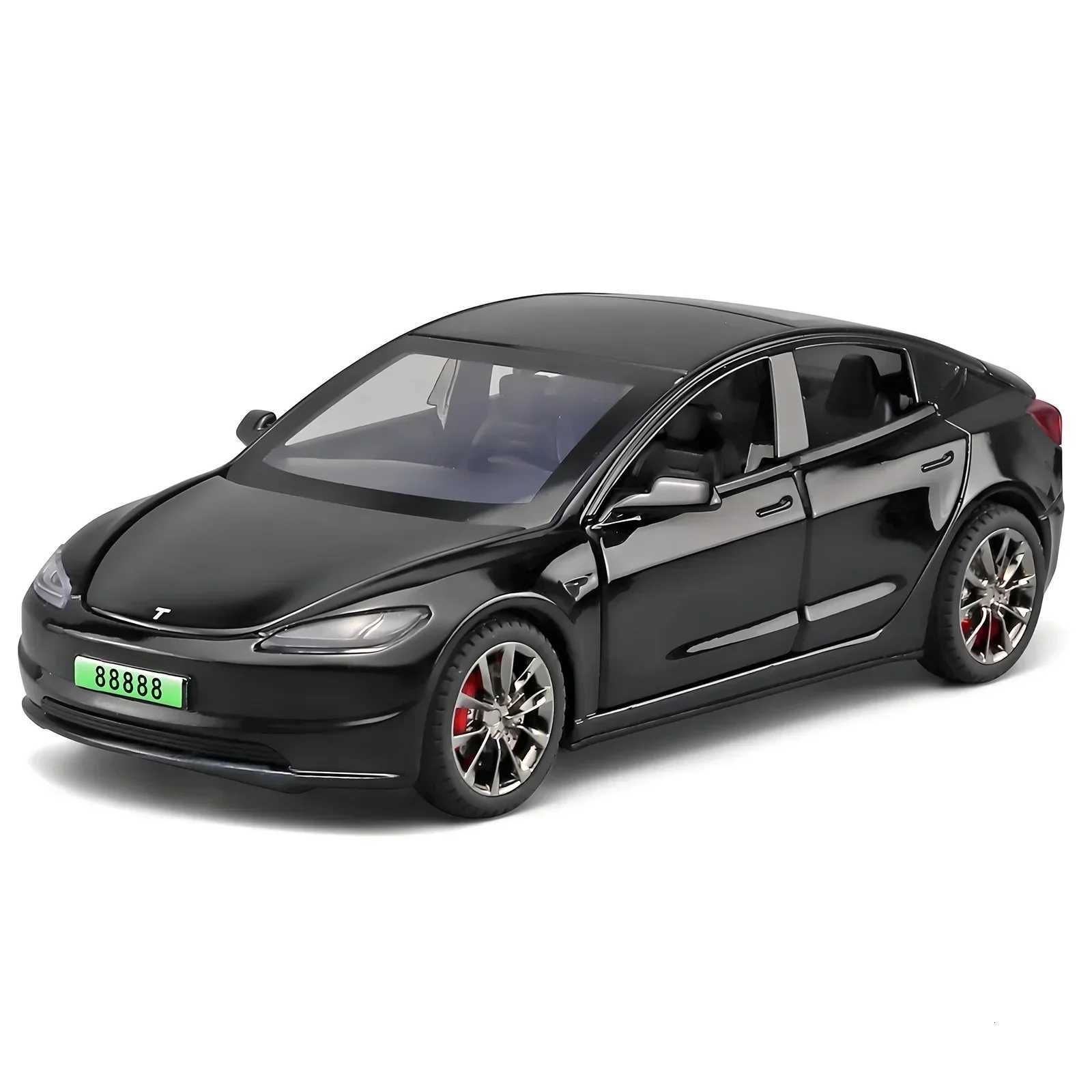 132 Tesla Model 3 Simulation Alloy Model Car Toy Diecasts Metal Casting Car Vehicle Car Collection Hobbies Hot Selling ModelsT251023