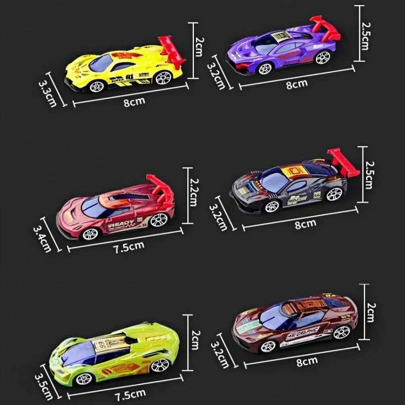 164 Magic Color Changing Racing Car Model Temperature Sensitive Inertia Pull Back Cars Toys CrashResistant Durable Boys GiftT251023