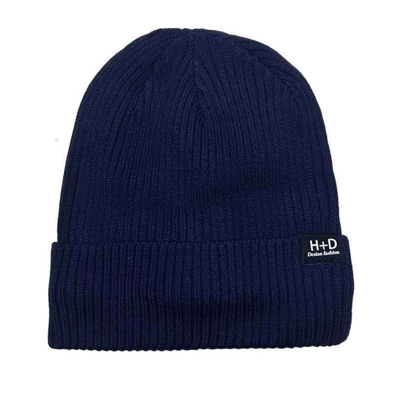 Mens Thermal Knit Beanie Winter Warm Striped Pattern Outdoor Sports Ski Hat Fleece Lined CapXJ251023