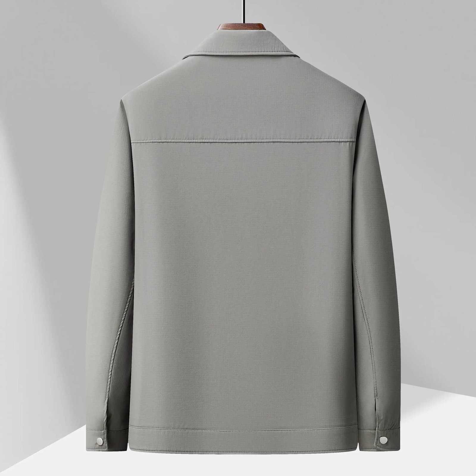 2025 Outdoor Mens Fashion Business Versatile Slimfitting Trendy Mountaineering Casual Executive Lapel Windproof Jacket W251023