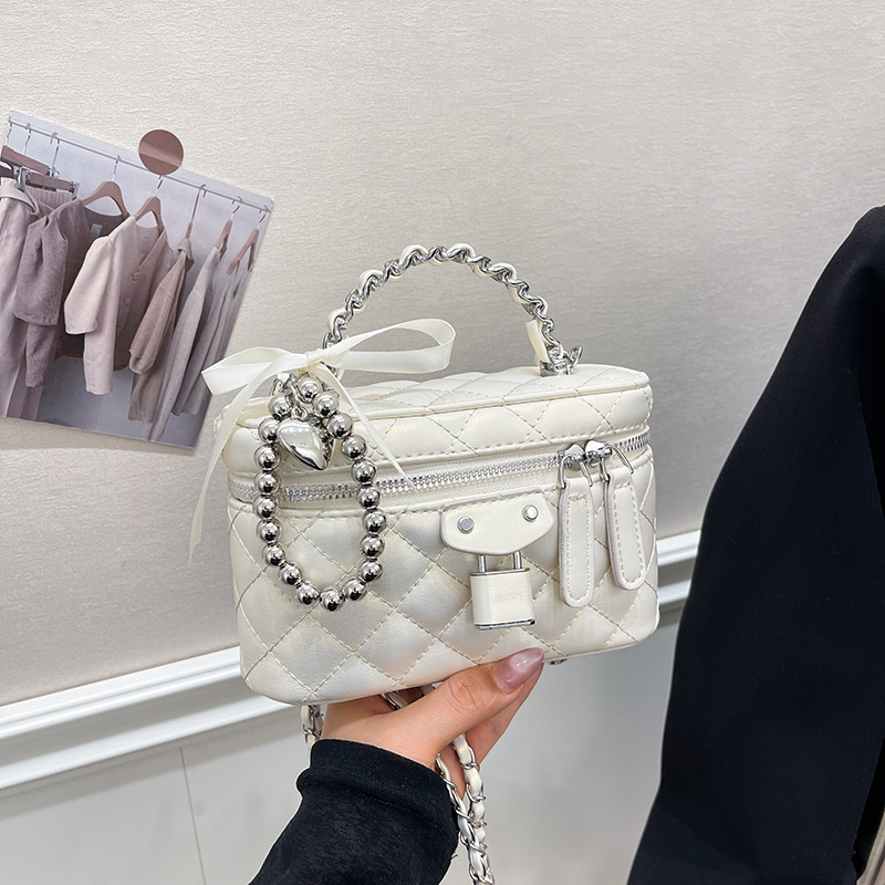 Luxury Brand Designer Bag High-Quality Textured Handbag For Women 2025 New Fashion Chain Shoulder Bag Small Style Quilted Crossbody Bag