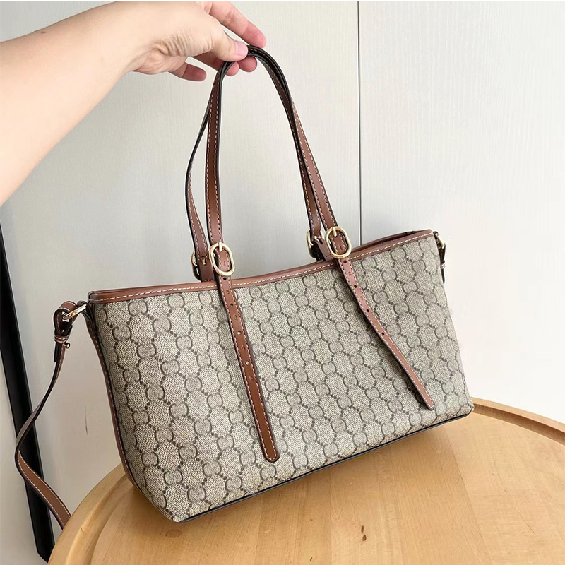 Designer Tote Bag Genuine Leather Women Handbags Tote Bag Fashion Handbag Shoulder Travel Crossbody Casual Totes