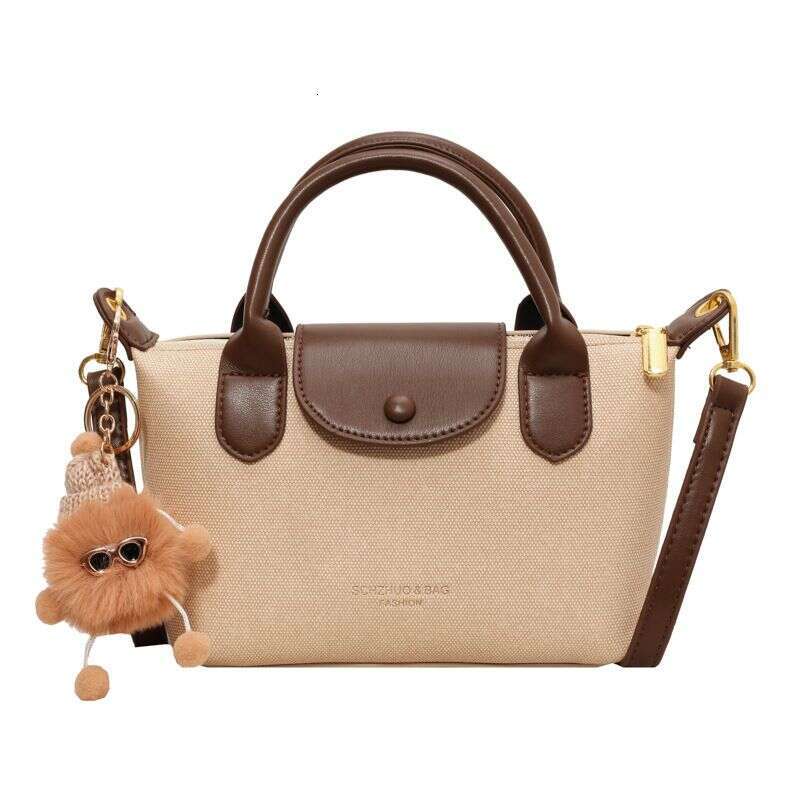 Women's Bags This Year's Popular Simple Dumpling New Longbags Xiang High Quality Texture Hand Held Splicing Shoulder Messenger Bag