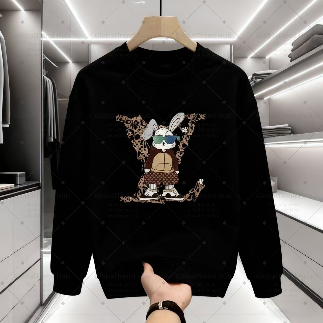 Men's Hoodies & Sweatshirts Designer Hoodie Men Women Fashion Casual Men's long sleeve warm cotton hoodie clothing sweater Hip Hop clothing sweatshirt size xs-3xl