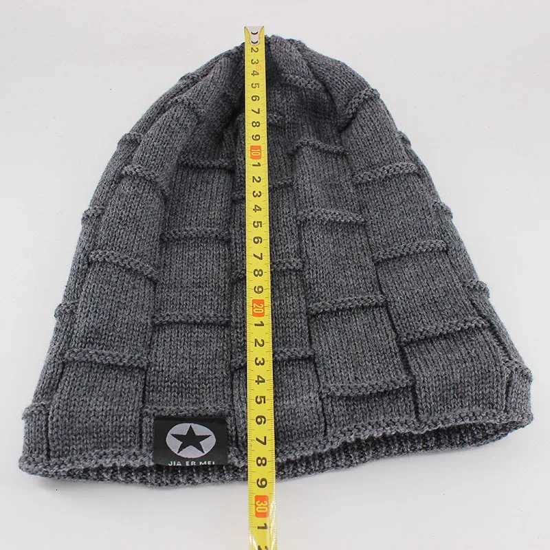 New Unisex Beanie Hat Knit Wool Warm Winter Hat Thick Soft Stretch Hat For Men And Wen Fashion Outdoor Sklies Beanie SaW251023