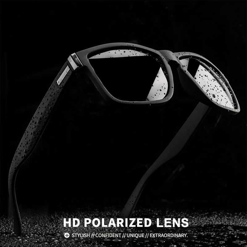 1PCS3PCS Mens Polarized Sport Sunglasses Running Cycling Fishing Golf Driving Square Frame AntiGlare PC LensW251023