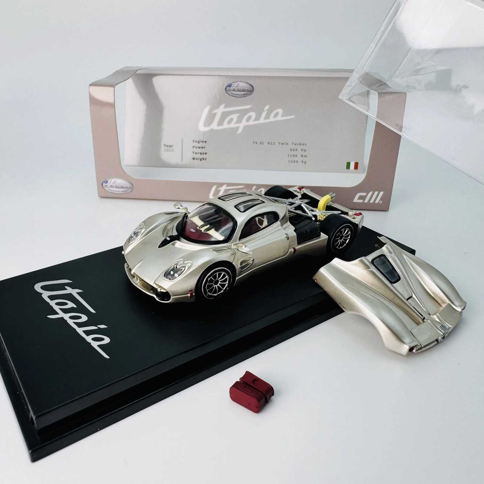 CM Model 1 64 Pagani Utopia Champagne Gold Alloy Car ModelT251023