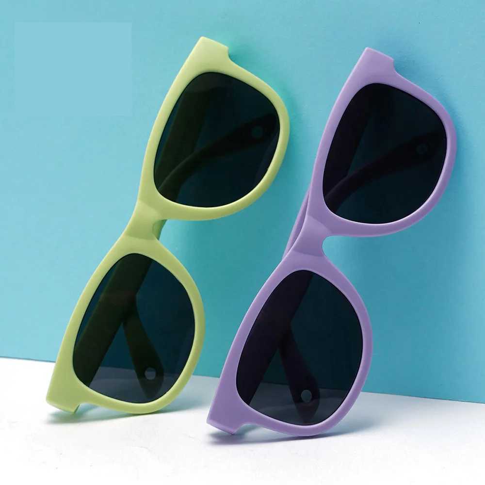 KLASSNUM Newborns Kids Sunglasses Polarized Lens Flexible Frame Baby 024 Months Sun Glasses With Strap Infant Boy Girls ShadesW251023