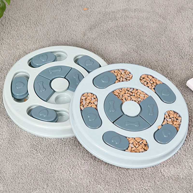 Pet Feeder Dog Educational Toys Increase Puppy Intellectual Food Dispenser Interactive Educational Feeding Toys Y251023