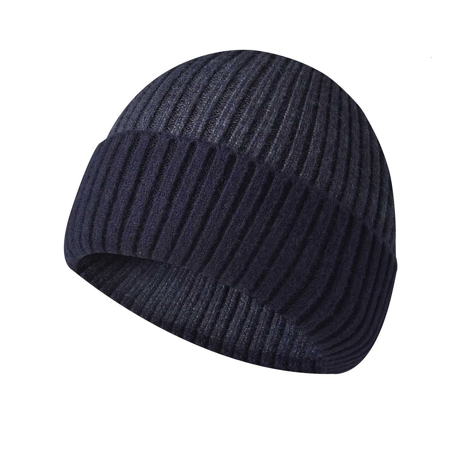 Winter Beanies Hats For Men Women Skullied Beanie Cuffed Knitted Hat Soft Warm Snow Ski Cap Male Outdoor Thick Hedging CapsXJ251023