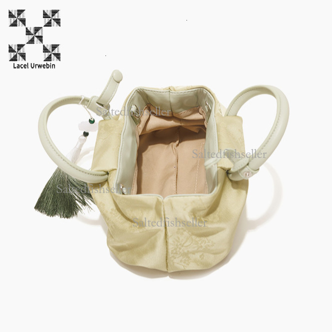 Lacel Urwebin Designer Women's Hand-held Cloud Bag Luxury New High-end Versatile New Chinese Style Dumpling Bag Mini Embroidered Shoulder Crossbo