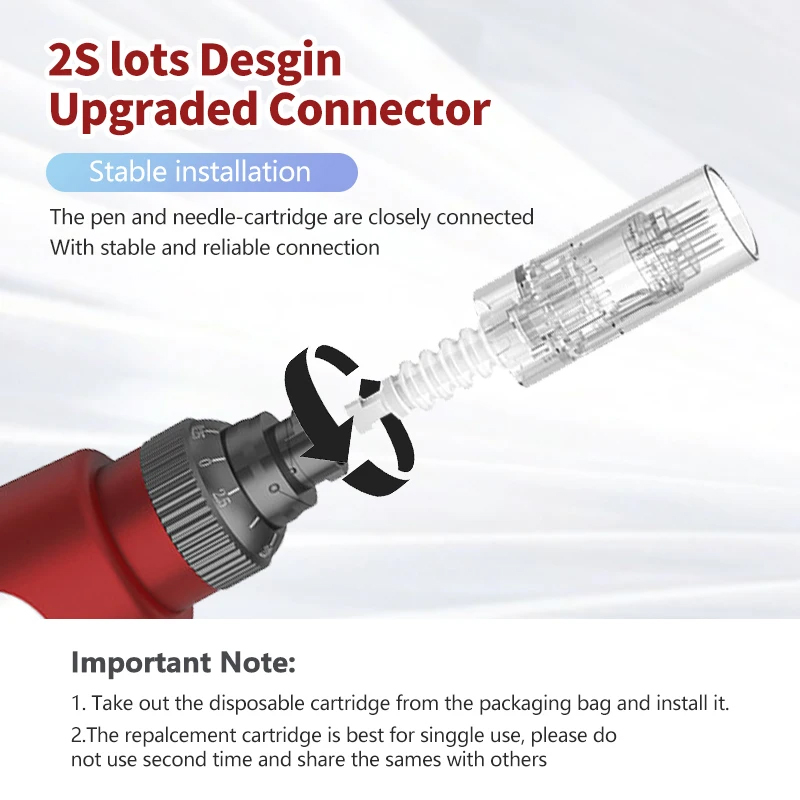 Dr Pen Microneedling Ultima N2 with 12 Pins Needle Cartridges 2pcs Professional Dermapen Beauty Skin Care MTS Face Mesotherapy Derma Pen Rolling Syste