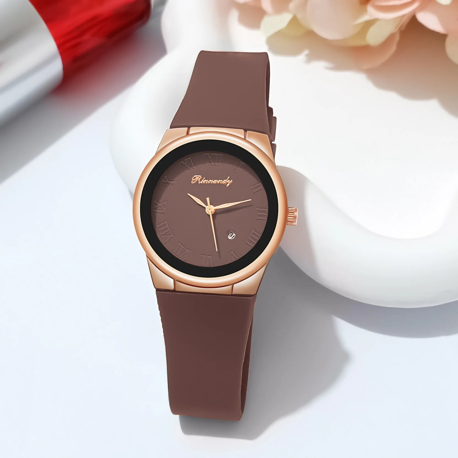 Fashion Watche Quartz Watch Sports Silicone Strap Ladies Wristwatches Calendar Clock Gift Relogios Feminino Montre Femmes 251021