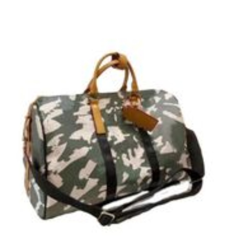 Bag Travel Big Boston Flower Camouflage Handbag High Quality Designer Luxury Duffel Bags Men Tote Boys Unisex Purses Handbags