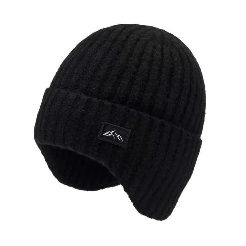 Unisex Ear Protection Beanie with Thermal LinedLeisure Warmth Knitted Skull Cap for Outdoor Cold WeatherSuitable for Daily UseXJ251023