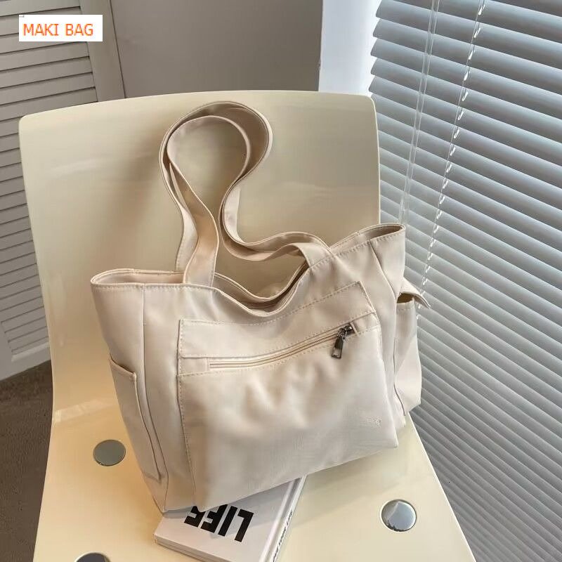 European and American new commuter bag, large capacity handbag, women's new canvas shoulder handbag, designer bag, shoulder bag, luxury bag