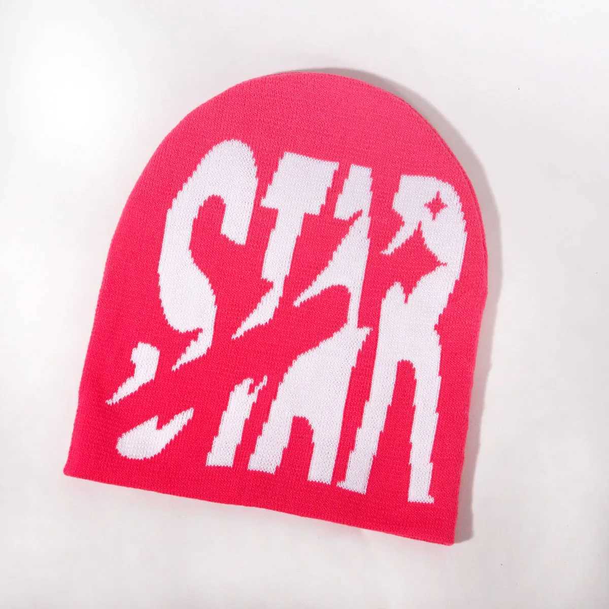 Cool Letter STAR Beanie Y2K Cap Men Women Autumn Winter Fashion Knitted Keep Warm Hat Unisex Outdoor Skiing Cap Cycling GiftXJ251023