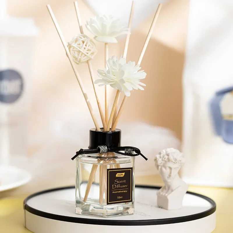 He indoor fireless aratherapy longla rattan aratherapy essential oil air freshener mini car fragrance Y251023